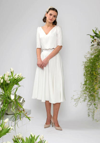 Ärmelloser Body Camellia aus Bio-Baumwolle