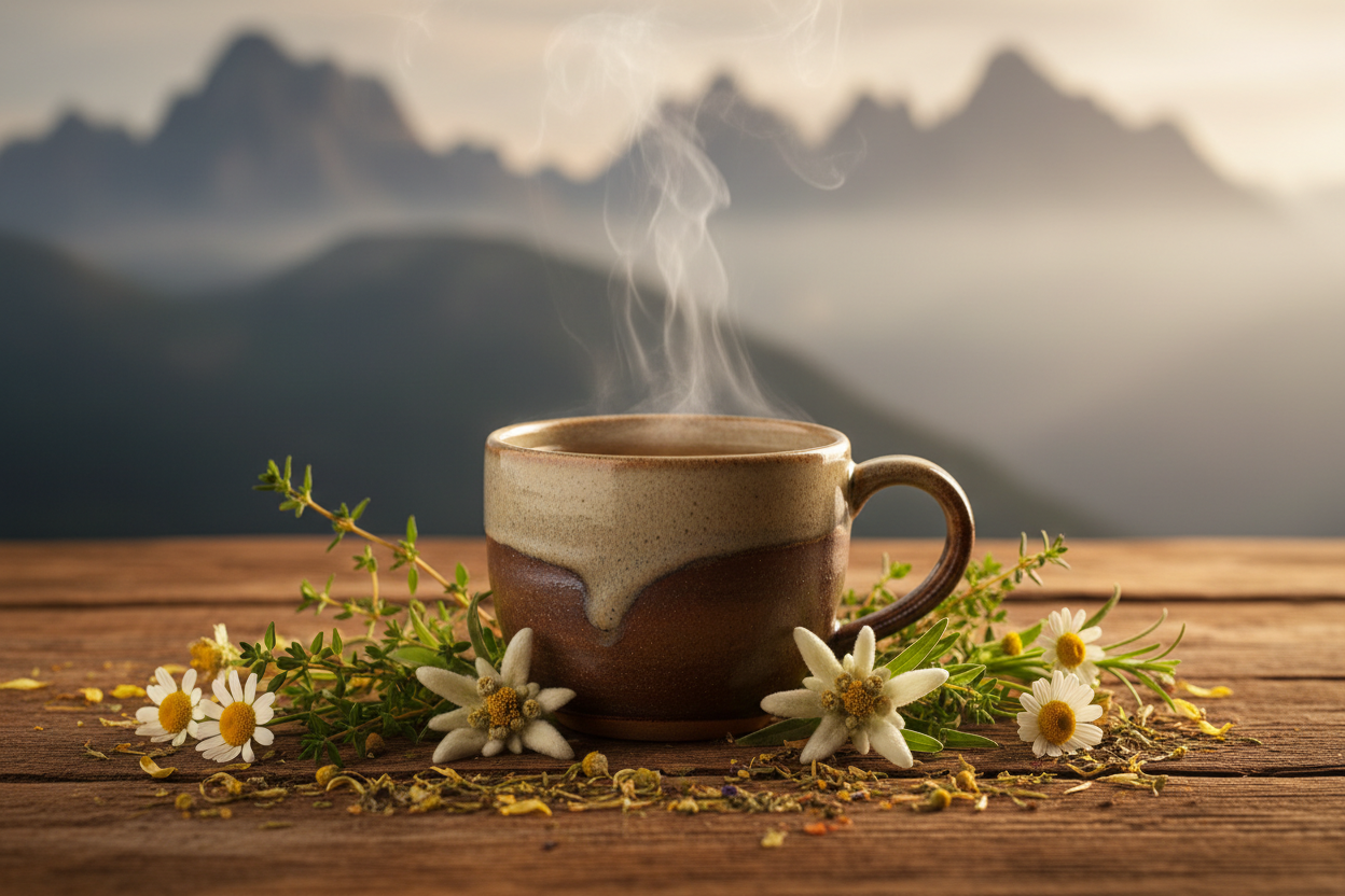 Berg-kräutertee